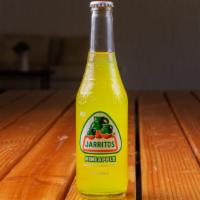 Pineapple Jarrito · Pineapple flavored soda.