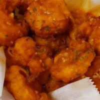 5 Piece Fried Shrimp · House breaded shrimp tossed in the flavor of your choice.