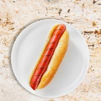 Original Hotdog Incident · Plain hot dog.