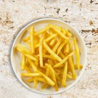 Free The Fries · Idaho potato fries cooked until golden brown and garnished with salt.