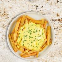 Lucky Cheese Fries · (Vegetarian) Idaho potato fries cooked until golden brown and garnished with salt and melted...