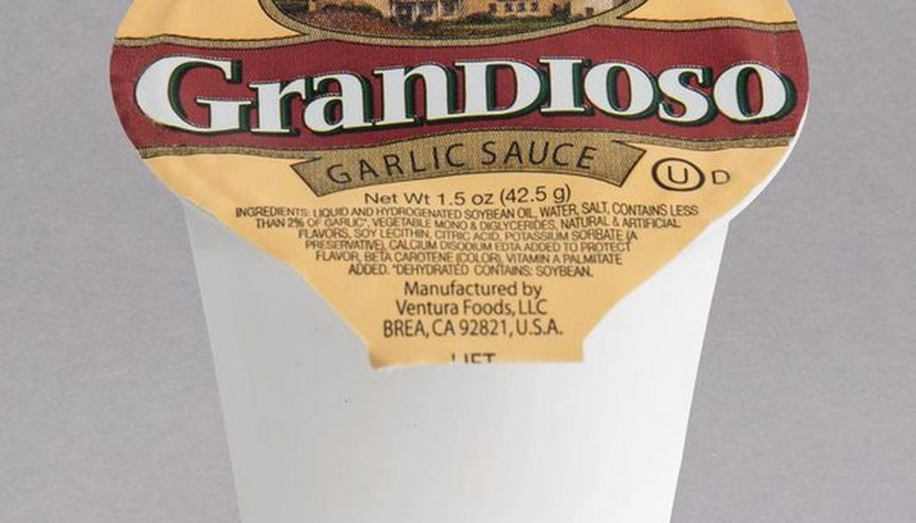 Side Of Garlic Dipping Sauce · 