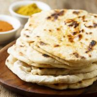 Naan · Delicious leavened bread.