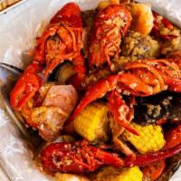 Pick Any 3 Seafood Combo · Comes with sausage, corns and potatoes