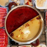 (Uncooked) Family Hot Pot Combo For 5 · Selection of 2 Soup Base
Your Choice of Any 3 selection of sliced raw meat Plus our 3 dippin...
