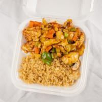 Kung Pao Chicken Combo · Hot & spicy.