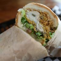Oyster Po' Boy · Oyster-This tasty mollusks' comes in fresh from the pristine waters of Puget Sound, Washingt...
