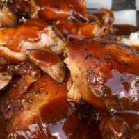 Smoked Jerked Chicken Meal · Comes with 1 side