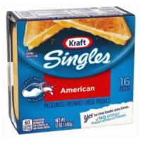 Kraft Singles American Cheese Slices (16 Count) · 