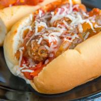 Sausage Peppers Onion Sub · Sweet Italian Sausage, Sweet Peppers, Bell peppers, Green Onions.
