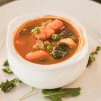 Minestrone Soup · Fresh mixed vegetable soup