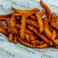 Sweet Potato Fries - Small · Sweet potato crinkle-cut fries