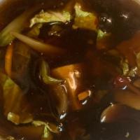 Vegetable Hot & Sour Soup · Spicy.