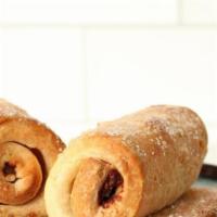 Frozen Chocolate Crescent Rolls · Pack of 2. Comes frozen to bake at home; baking instructions included. [Contains egg.]