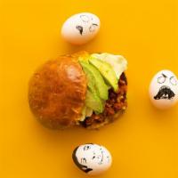 Chorizo, Egg, Cheese, And Avocado · Every taste bud is about to be tickled. Chorizo, scrambled eggs, cheese, avocado — whew, we’...
