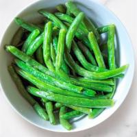 Single Side Green Beans · Steamed green beans tossed in house made lemon vinaigrette dressing  (Gluten Sensitive, Vege...