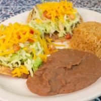 Chalupa Plate · Three chicken enchiladas topped with tomatillo sauce, with a side of lettuce and tomato. Inc...