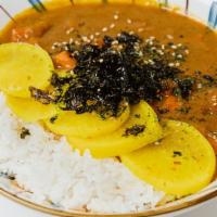 Japanese Curry Rice Bowl · Japanese Curry ( onion , carrot ,potato)
Choose your option for protein.
Serve with white ri...