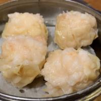 Steamed Shao Mai Shrimp & Pork Dumplings · 