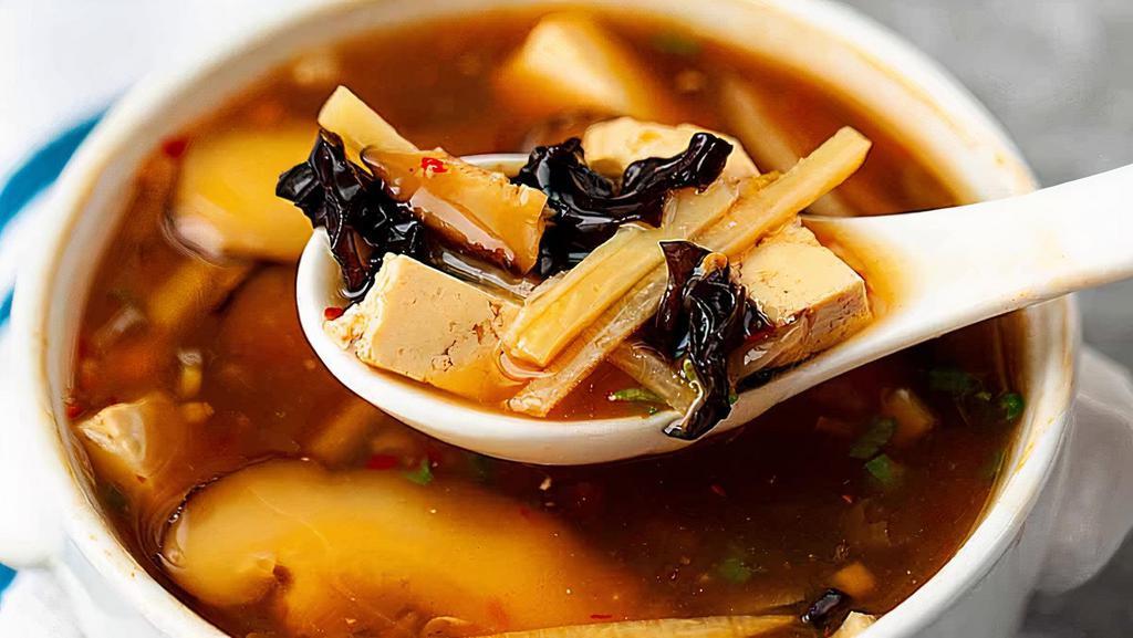 Hot & Sour Soup · Spicy.