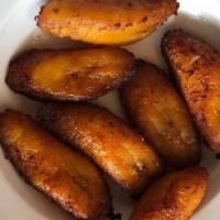 Platanos Maduros · Fried sweet plantains.