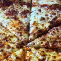 Cheese Pizza  · Made with sauce and mozzarella cheese.
Large 15