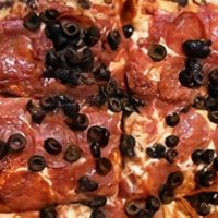 Sicilian Pizza – Half Sheet · thick crust square baked pizza.