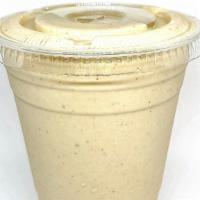 Peanut Brother Smoothie · Banana, peanut butter, almond milk, and coconut cream.