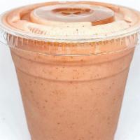 The Guava Father Smoothie · Strawberry, pineapple, mango, guava juice, and coconut cream.