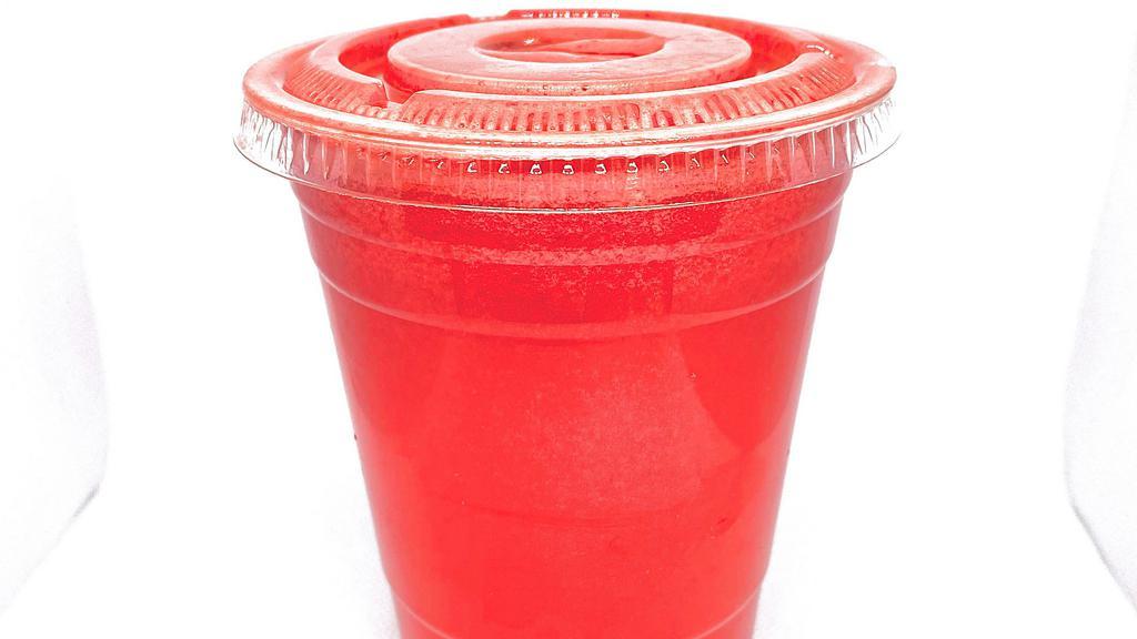 Big Red Juice · Seasonal. Watermelon, lime, and mint.