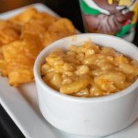 Kids Mac & Cheese · with one side and drink