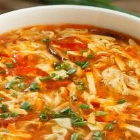 Hot & Sour Soup 酸辣汤 · Spicy.