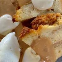 Butterscotch Brioche Bread Pudding    · orange cinnamon-vanilla ice cream, butterscotch caramel sauce