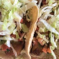 Fish Taco · Recommended. Battered and fried fish with salsa fresco, lettuce, guacamole.