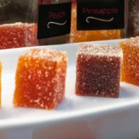 Candied Fruit, Box Of 6 · A yummy fruit paste preserve sprinkled with organic cane sugar. A delight!

If you would lik...