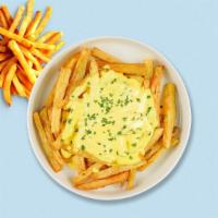 Cheese Fries · (Vegetarian) Idaho potato fries cooked until golden brown and garnished melted cheese.