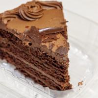 Triple Chocolate Cake · A chocolate lover's dream.