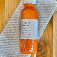 Carrot Power · 12oz Fresh Pressed Juice: Carrot, Orange, Lemon & Green Apple