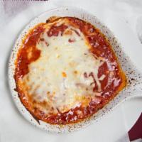 Cheese Ravioli · Baked in an oven with marmara and mozzarella cheese.