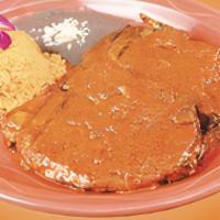Chuletas En Salsa Chipotle (New) · Full Of Mexican Flavored Pork Chops In Spicy Chipotle Sauce, Sauteed In Onions & Mushrooms. ...