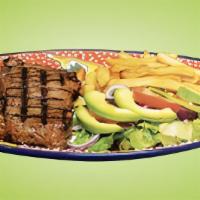 Ny Steak (New) · For Those Meat Lovers, A Juicy & Delicious 12 Oz. N.Y. Steak Cooked Your Way & Served With S...