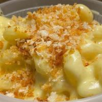 Mac N Cheese · White Cheddar w/ corkscrew pasta