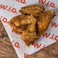 Wings - Classic (50) · Fresh, all-natural chicken wings, cooked crispy and tossed in your choice of flavor. Served ...