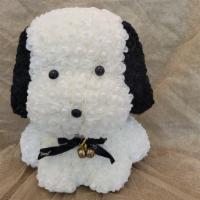 Precious Rose Black Puppy Large · a precious rose black puppy in a luxury gift box