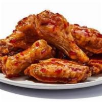 Naked Wings (10 Pc.) · Traditional style. No breading, but just as good. Order them with your favorite Hooters wing...