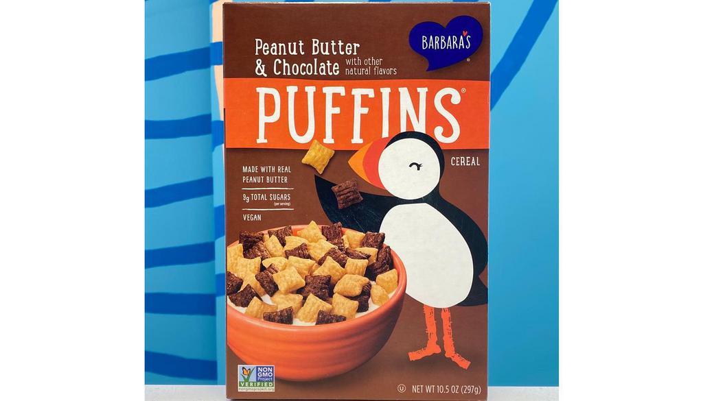 Barbara'S - Puffins Cereal, Peanut Butter & Chocolate · 