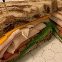 Turkey Sandwich · Comes on your choice of bread, with your choice of cheese , and your choice of toppings