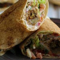 Falafel (Wrap Sandwich) · Your choice of spread and toppings.