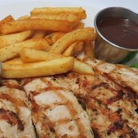 Chicken Tenders · Chicken tenders hand-breaded (or grilled no breading) served with honey mustard and Guinness...