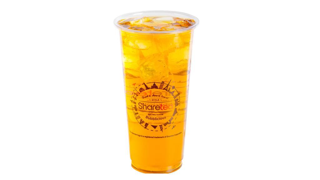 Honey Green Tea · A refreshing drink with a strong natural tea flavor added with the sweetness of honey.